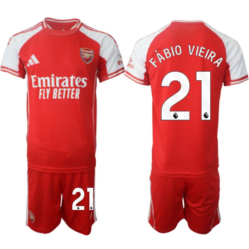 Men 2025-2026 Season Club Arsenal home red #21 Soccer Jersey